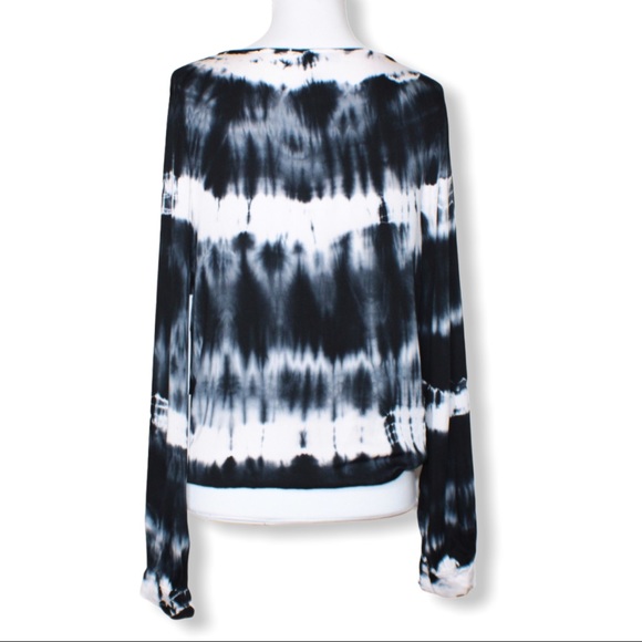 Young Fabulous & Broke Cross-Front Tie Dye Top XS - Picture 4 of 10